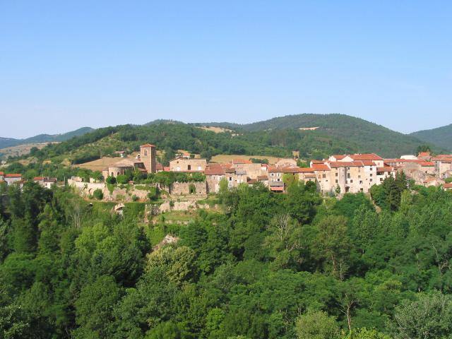 Vieille-Brioude (Haute-Loire - France), le village.