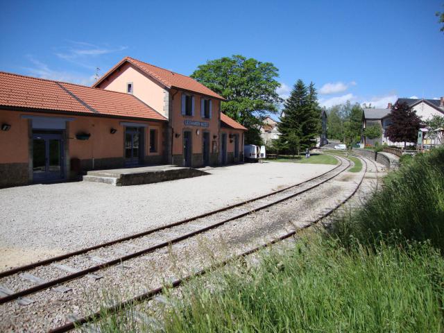 Le Chambon-sur-Lignon (Haute-Loire, Fr) gare Le Chambon - Mazet