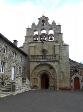 L'église de Saint-Front (Haute-Loire) Août 2017