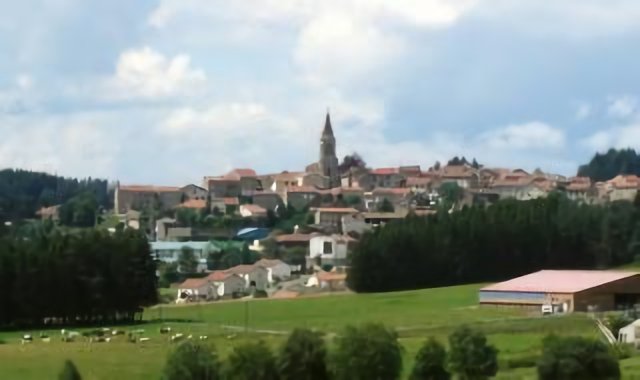 Vue du bourg de Saint-Pal-De-Mons