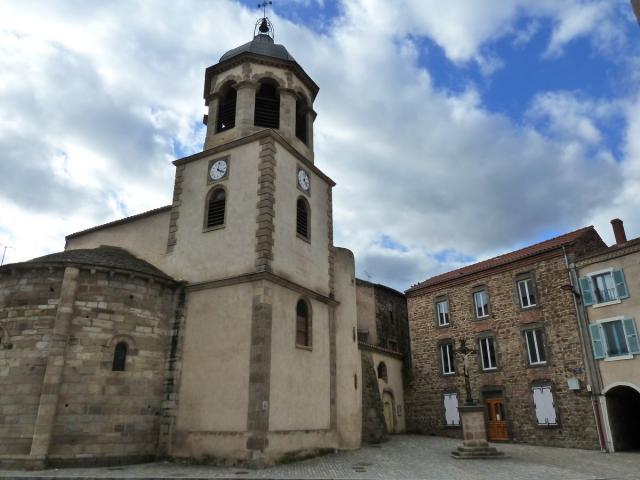 Lempdes sur Allagnon - Haute-Loire - France - Église Saint-Géraud, du XIe siècle. Chœur du XIIe siècle - XIXe siècle.