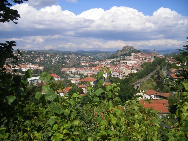 Le Puy as viewed from west.