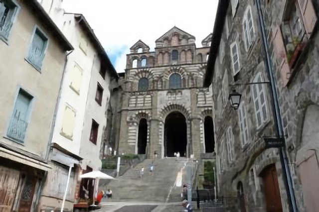Le grand escalier de la Cathédrale (134 marches)