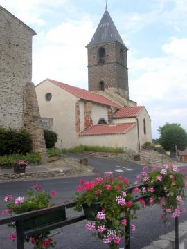 Église d'Esaplem (Haute-Loire) France