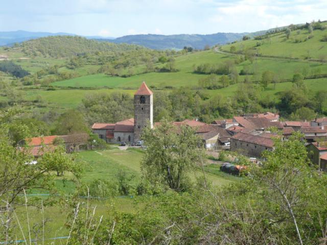 Arrivée à Blassac