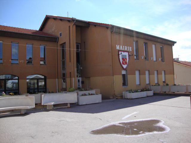 Saint-Just-Malmont (Haute-Loire, Fr) town hall