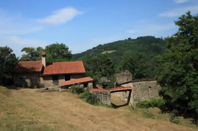 Maison au milieu des bois