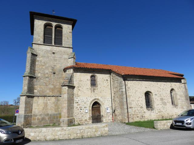 Église Saint-André de Jullianges, dans la Haute-Loire.
