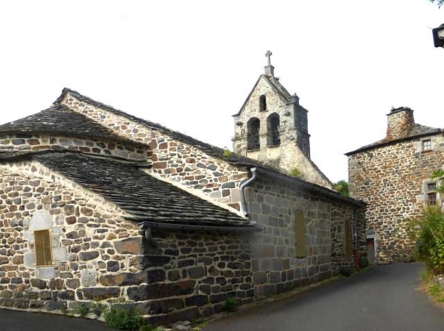 L'église Montusclat (Haute-Loire) Août 2017