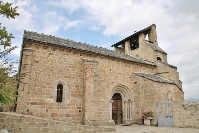 Église Saint-Jacques de Saint-Christophe-d'Allier (43).