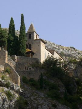 Chapelle Notre Dame de Beauvoir, Moustiers-Sainte-Marie, Alpes-de-Haute-Provence