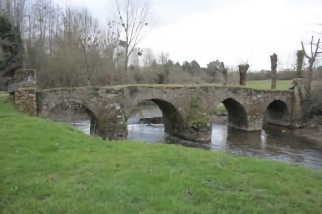 Pont Gallo Romain De La Voie Celte Rouen-Bordeaux I° Sur La Sanguèze (44, Mouzillon)