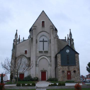 Église Sainte-Radegonde-Saint-Sébastien, 1872, Boussay.