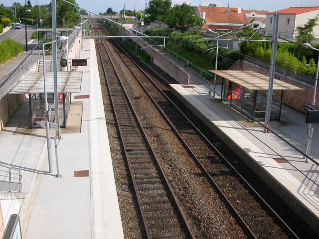 La gare de fr:Saint-Sébastien-sur-Loire-Pas enchantés