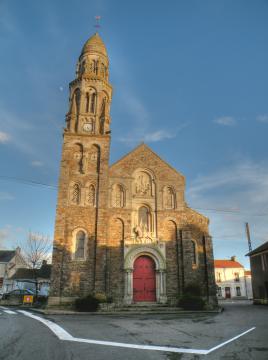 Église de Saint-Fiacre-sur-Maine.
