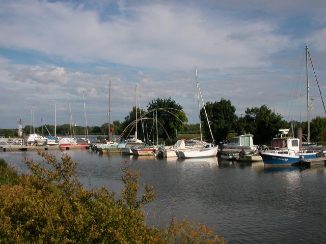 Port de Couëron sur la Loire