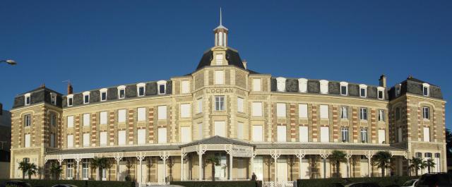 L'hôtel l'océan, sur la côté à Pornichet