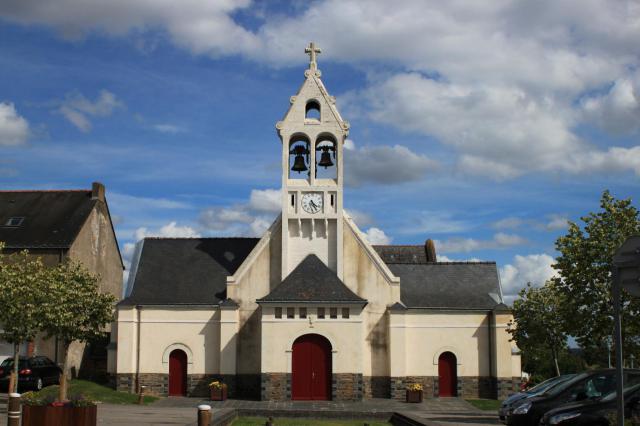Église Saint-Étienne, XVIII°-XIX°, La Meilleraye-de-Bretagne.