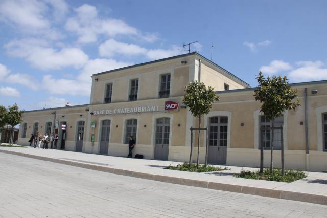 Gare SNCF rénovée