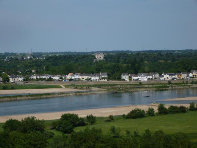 Vue de la Loire et des quais de Varades