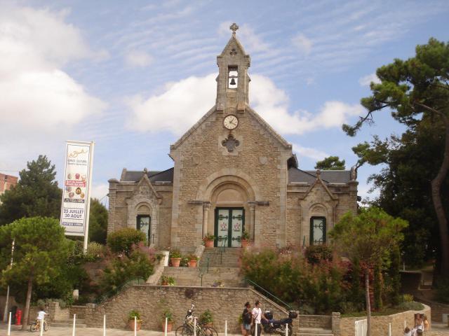La chapelle Saint-Anne de La Baule-Escoublac, Loire-Atlantique, France