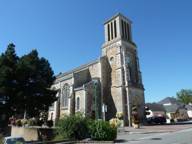 Église Notre Dame des Aulnes Vue du Sud Est