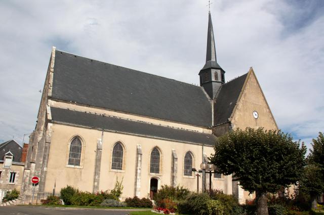 Église Saint-Étienne de Coullons, Coullons, Loiret, France