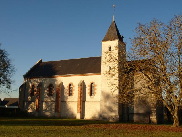 Gémigny (Loiret, France) ; église