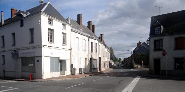 Départementale D 2160 vers Saint-Maurice-sur-Fessard, Ladon, Loiret, France.