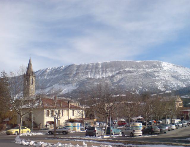 crête de Chamatte : 1778 m au Serre Gros (à droite)