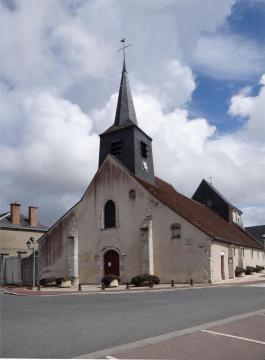 Église Notre-Dame, Varennes-Changy, Loiret, France.