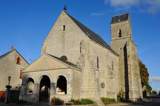 Église Saint-Laurent, Outarville, Loiret, France