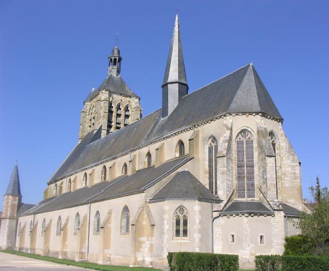 Church Saint-Symphorien de Neuville-aux-Bois Loiret Centre France