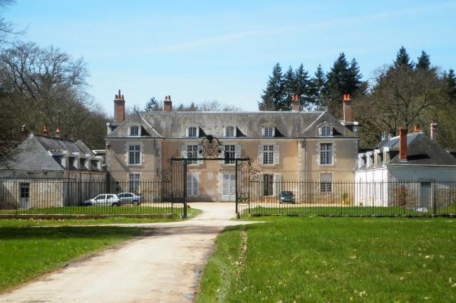 Château de Boisgibault situé à Ardon, dans le département du Loiret et la région Centre.