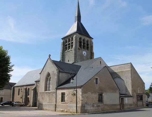 Église Saint-Martin de Mardié, Loiret, Centre, France