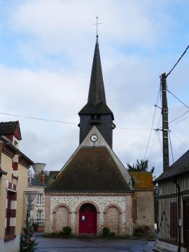 L'église Saint-Martin à Vannes-sur-Cosson (Loiret, Centre-Val de Loire, France).