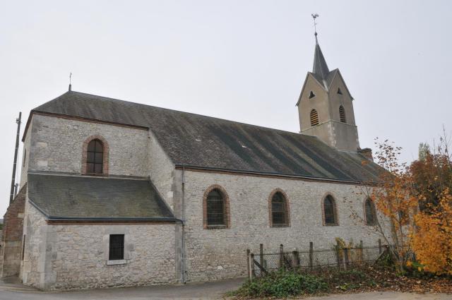 Église Saint-Martin de Cercottes, Loiret, France
