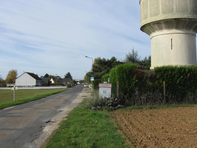 Village de Coudray. (Loiret, région Centre-Val de Loire).
