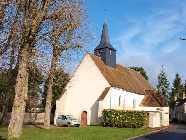 Thou (Loiret, France) ; l'église.