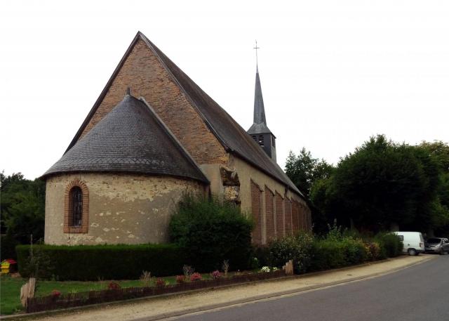 Église Saint Pierre de Vieilles-Maisons-sur-Joudry, Loiret, France.