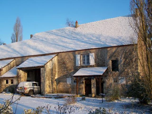 sous la neige
