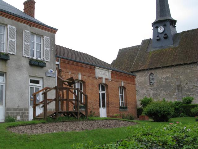 La mairie et l'église