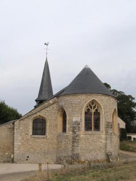 Église Saint-Symphorien, Combleux, Loiret, France
