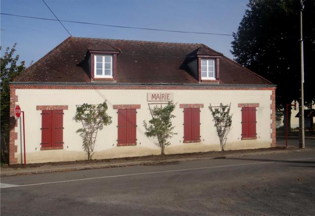 Mairie de Chailly-en-Gâtinais, Loiret, France.