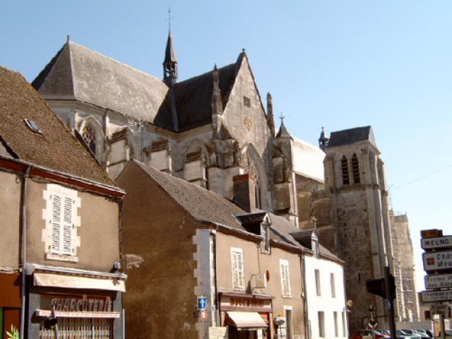 BASOLIQUE DE CLERY Saint André vue nord-est--Wiew nord east