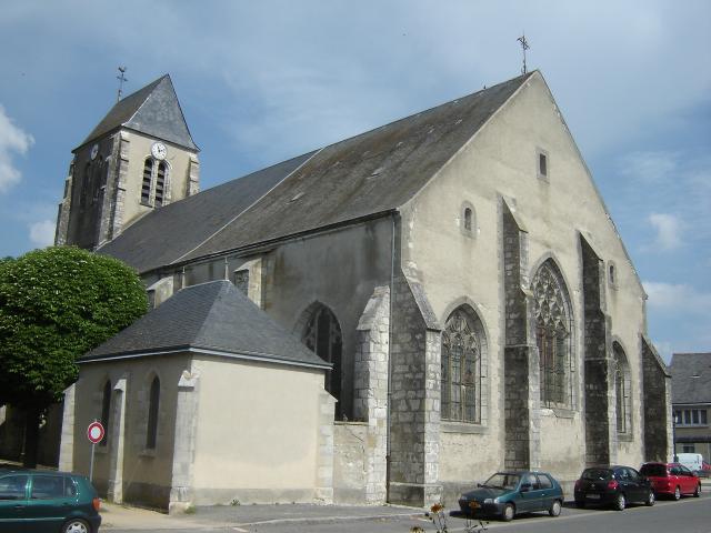 Église de Boynes, Loiret, France
