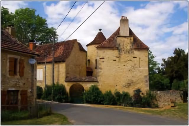 ANGLARS-NOZAC [46] - Le manoir d'Anglars.