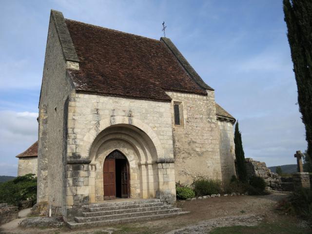 Église Saint-Germain de Creysse (département du Lot)