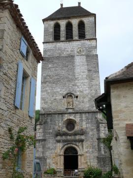 Lherm - Eglise Notre-Dame-de-l'Assomption - Clocher