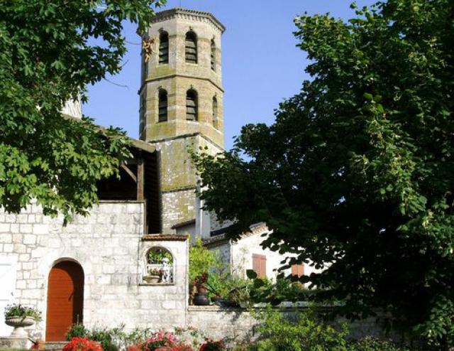 Montcuq - Le clocher
